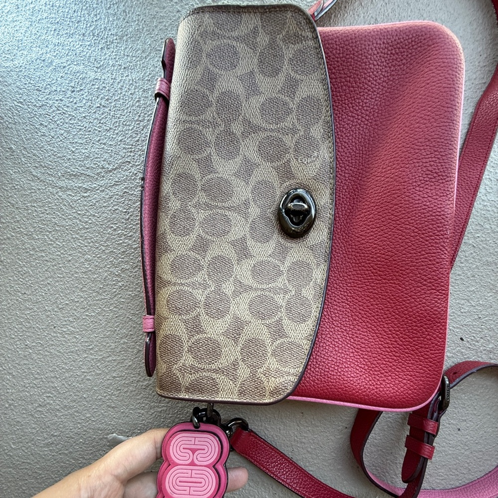 Coach Rich Brown Leather Interior